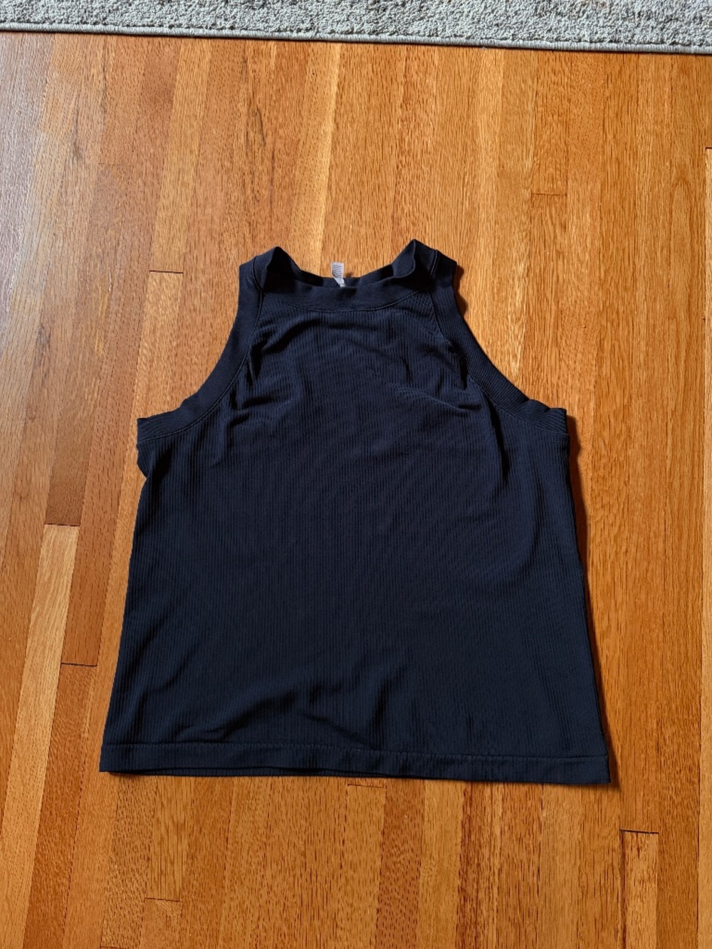 Athleta Renew Ribbed Racerback Tank - Navy